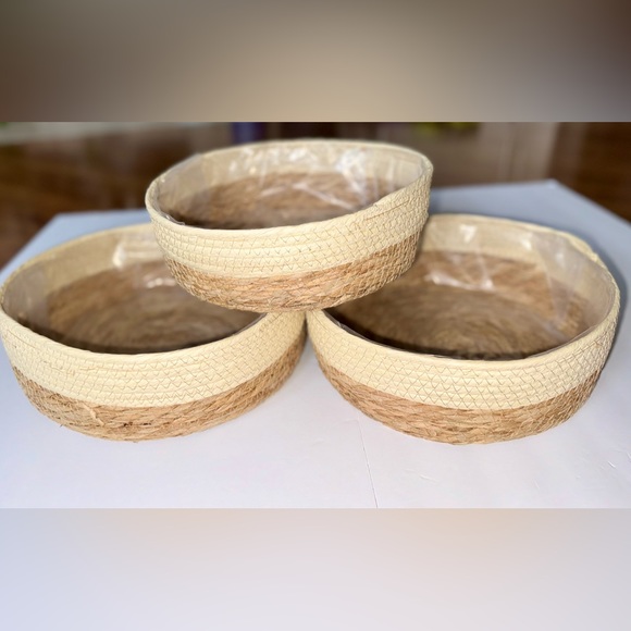 Set of 3 Stackable Storage Baskets - Picture 5 of 12